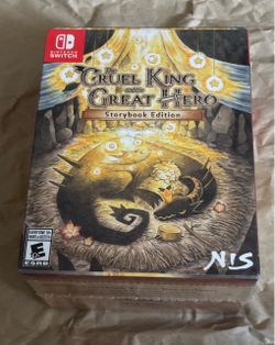 The Cruel King and the Great Hero: Storybook Edition for NINTENDO SWITCH (BRAND NEW)