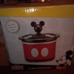 Mickey Mouse .65 Qt Mini Crock Pot 