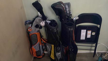 3 different set of clubs