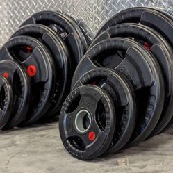  New Olympic Rubber Plates Weights  Add Olympic Bar Olympic Barbell