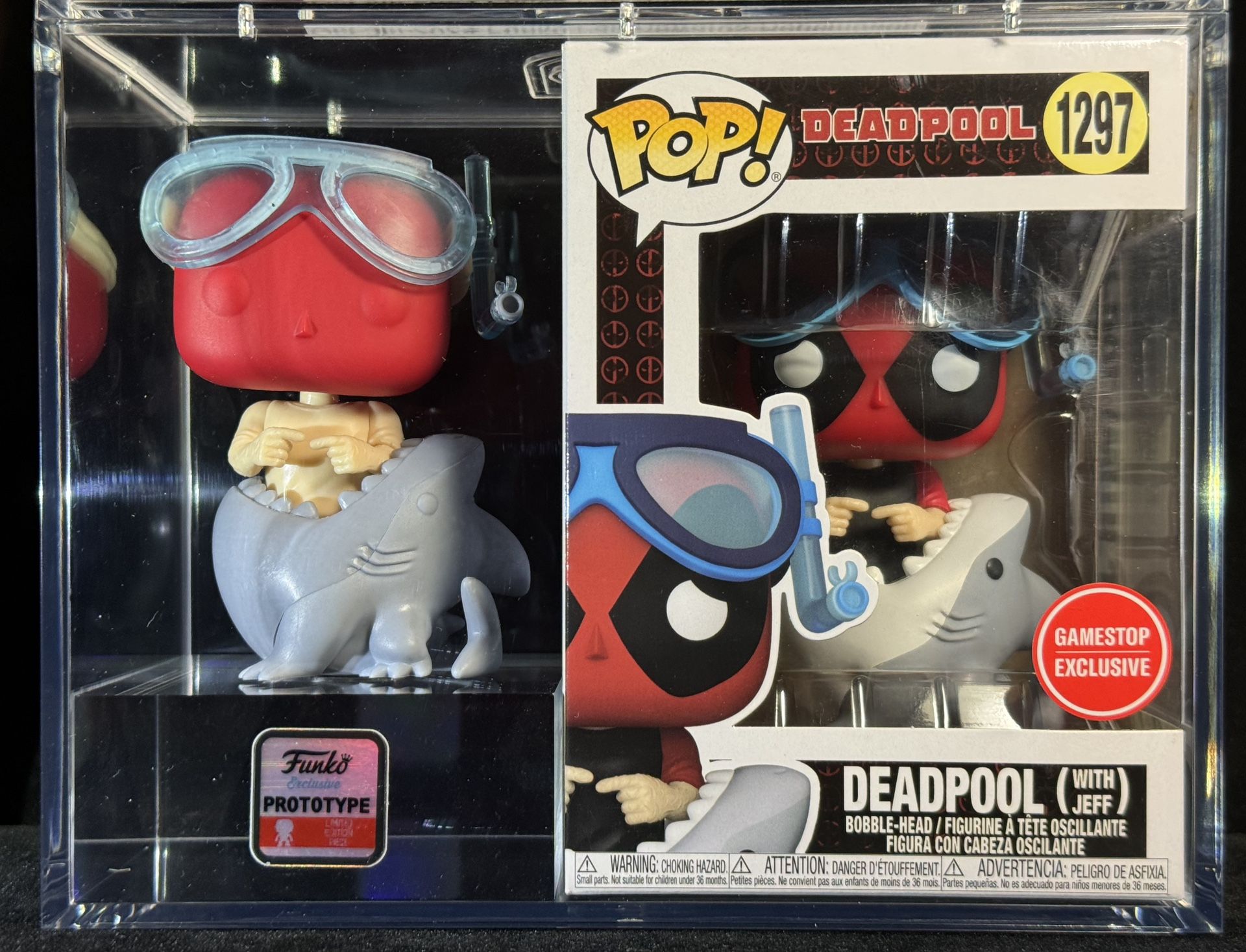 FUNKO POP PROTOTYPE DEADPOOL (With Jeff) MARVEL DEADPOOL SEASONS #1297