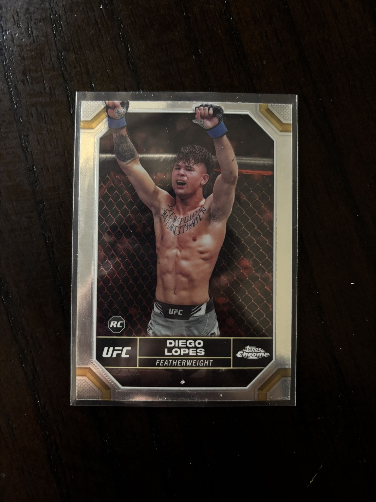 Diego Lopes UFC Rookie Trading Card