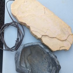 Reptile Heat Rock & Water Dish FREE