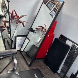 IKEA Hovet Black Mirrors 59x28