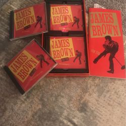 James Brown “Star Time 1991 4 CD’s and Book. “