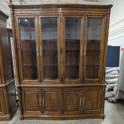 DREXEL Hardwood Curio Cabinet