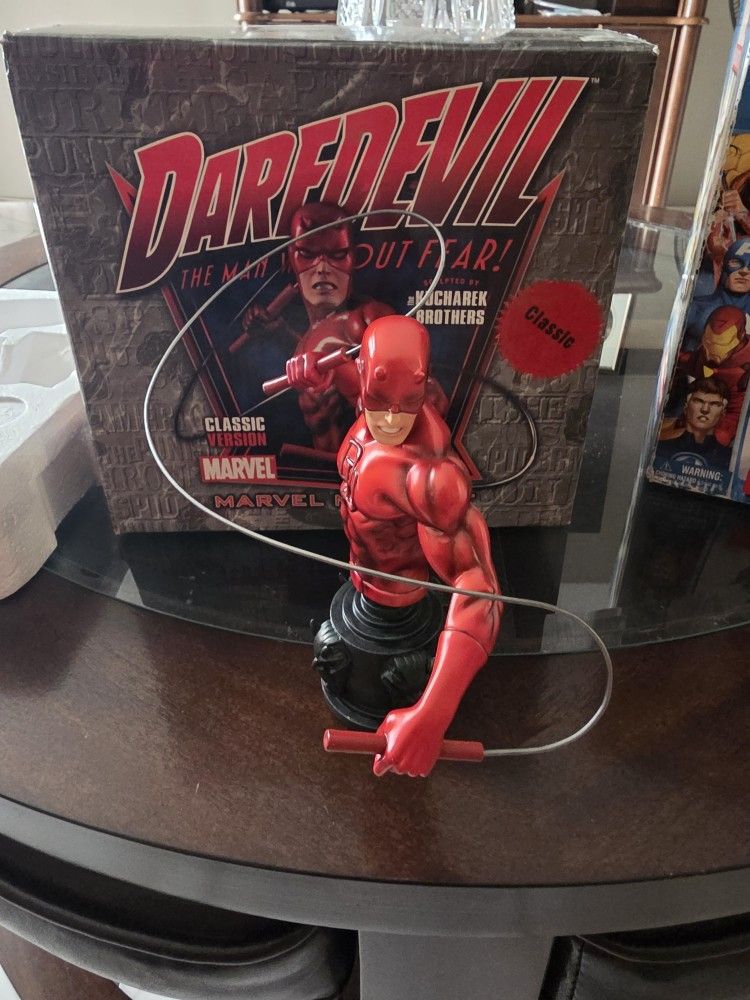 Daredevil Bust Statue