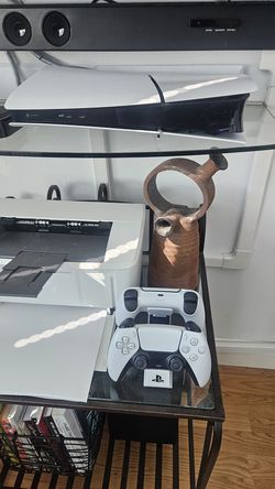 Sony PS5 Digital Edition with 2 Controllers and Controller Charging Station
