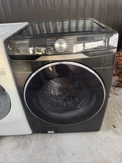 Samsung Front Load Washing Machine Black