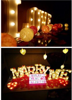 Letter S Marquee Light Up Letters | Large Light Up Numbers | Battery Powered and Bright with Every Letter of The Alphabet | for Wedding, Birthday, Par