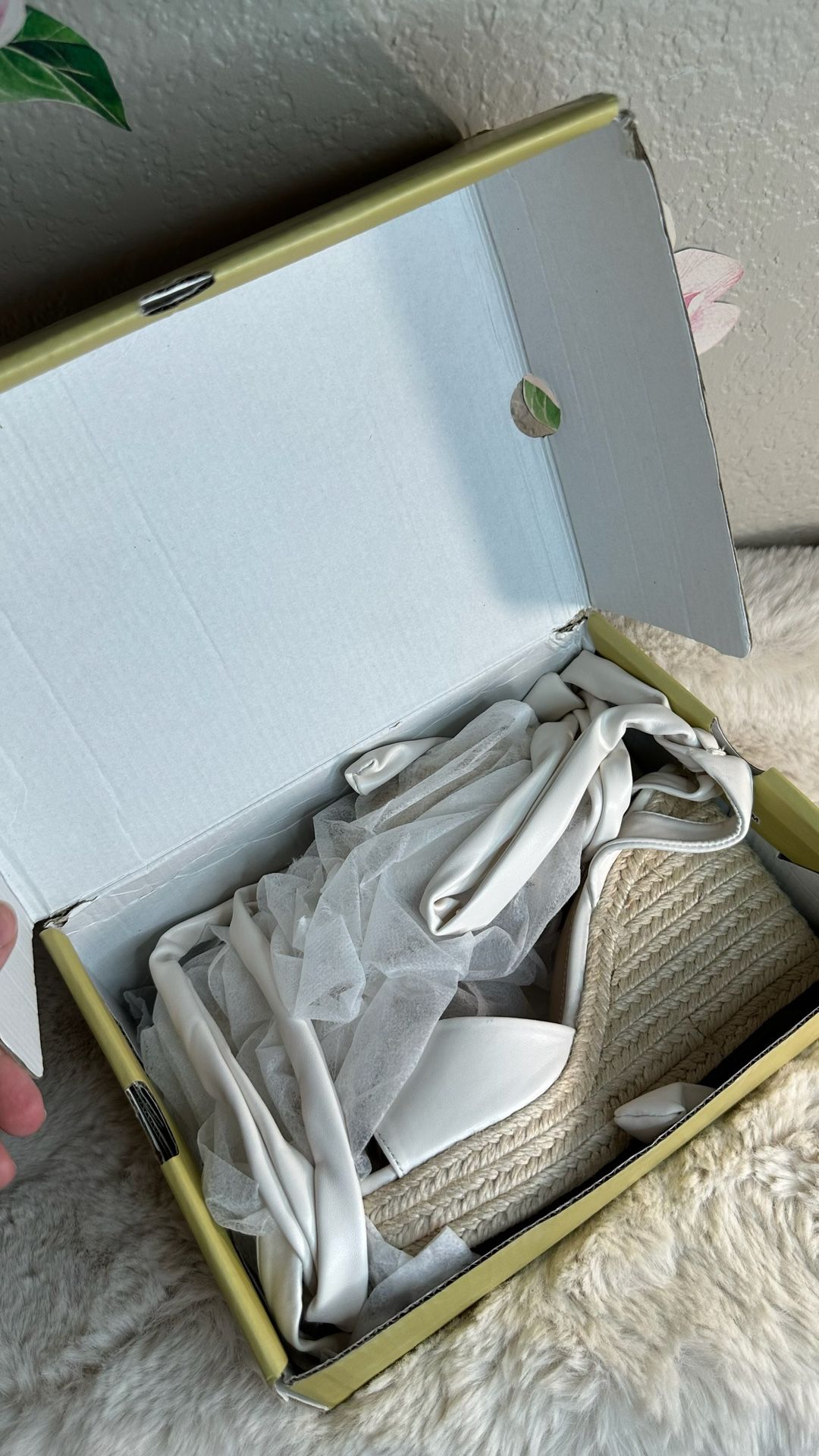 Elegant White Women's Wedge Sandals