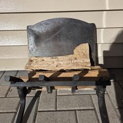 Fireplace Fireback and Grate