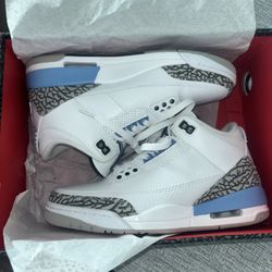 Jordan 3 Unc Size 7.5 Men’s