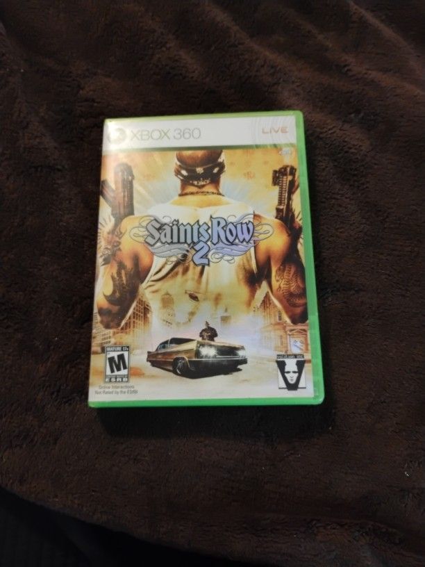 Xbox 360 Saint's Row 2 Game