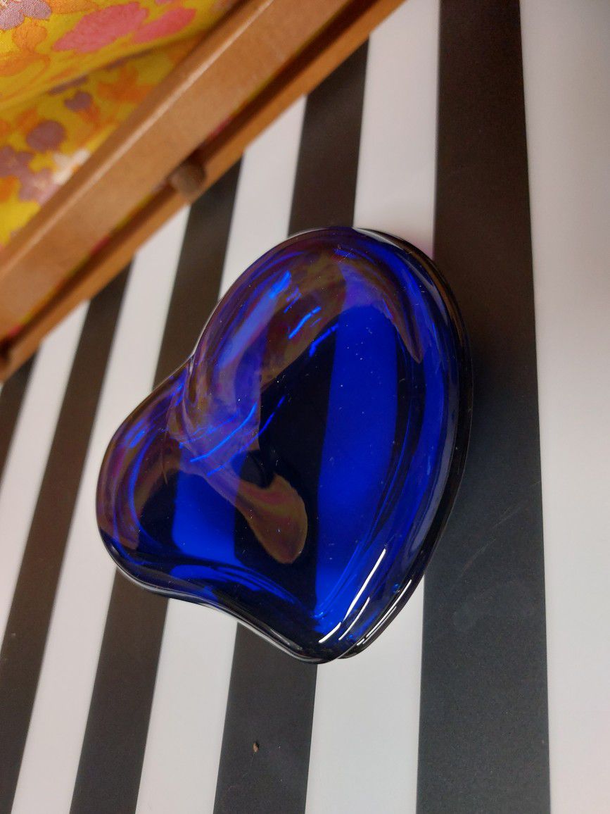 Tiffany & Co Paperweight Blue