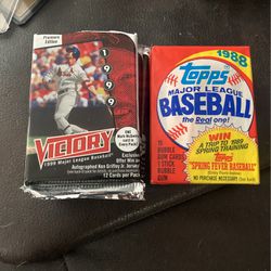  Baseball Cards New In Package 
