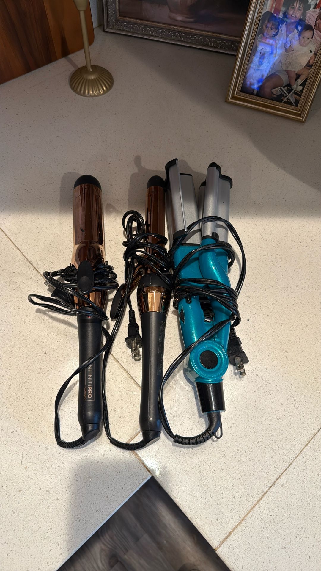 Curling Irons And Crimper Bundle