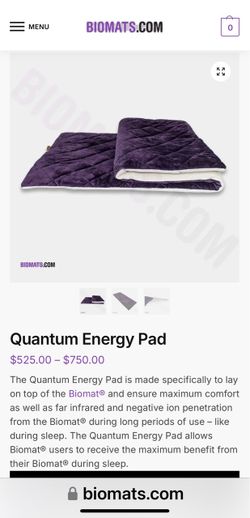 Biomat Quantum Energy Pad Queen