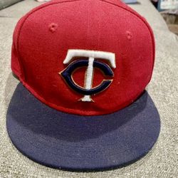 Minnesota Twins 59Fifty hat - size 6 3/4 