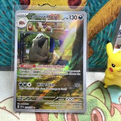 Mabosstiff #218 Pokemon Card 