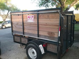 2004 single Ackle trailor. Current sticker 8/20