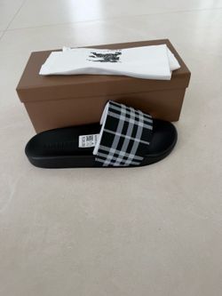 Burberry slides