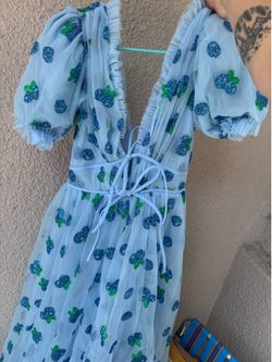 Lirika Matoshi Blueberry Dress Size Small