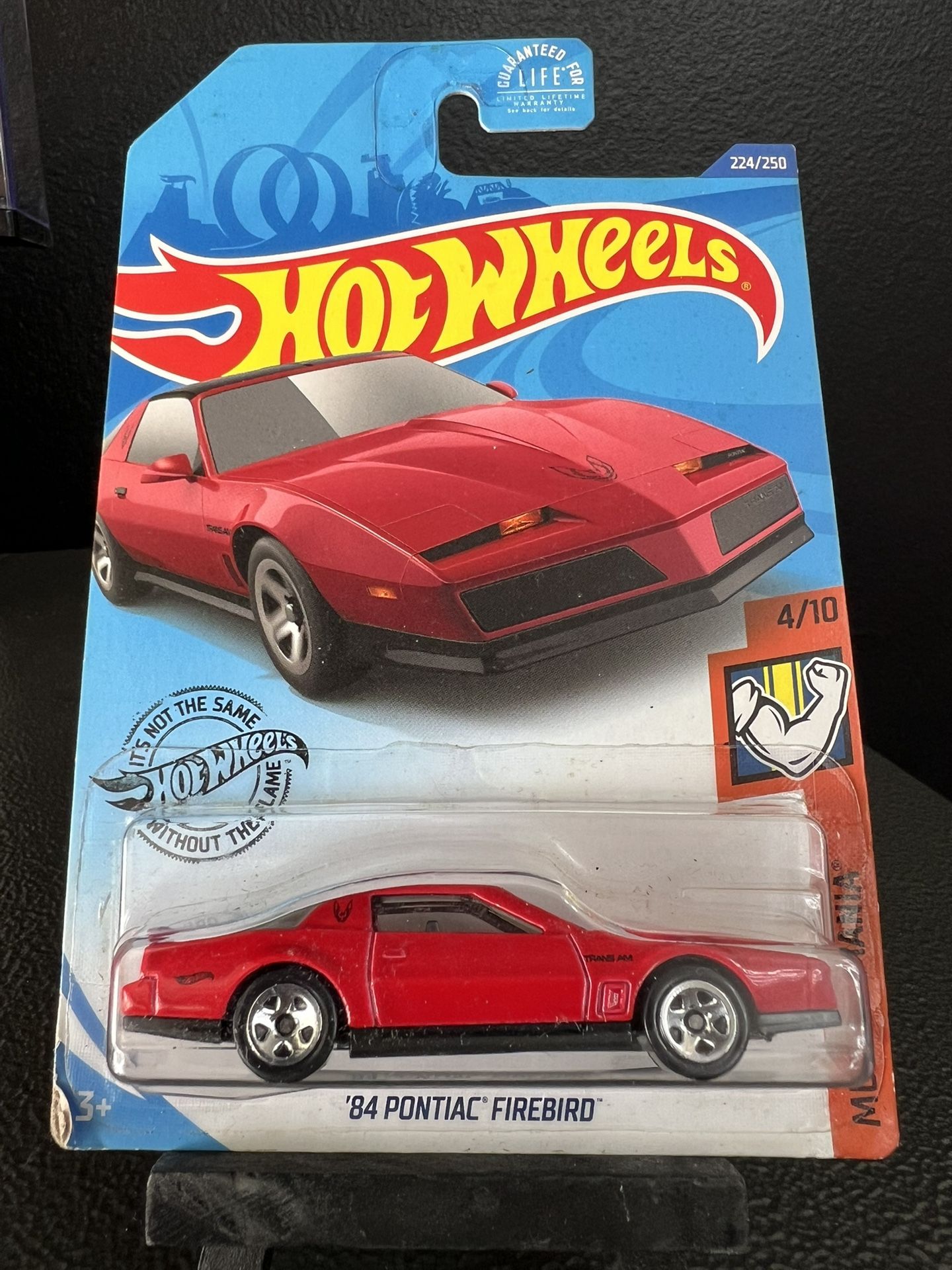 Hot Wheels Muscle Mania 4/10 '84 Pontiac Firebird 224/250 Red