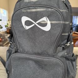 Nfinity Black Sparkle Cheer  Backpack
