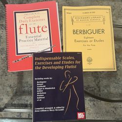 NEW Flute Exercises Practice Scales Books 