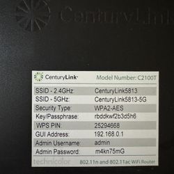 Modem Model C2100T