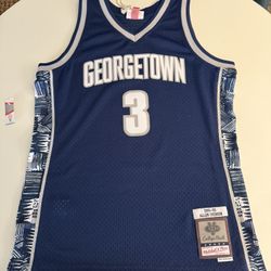 2 New Jerseys For $50 — $300 Value size M Medium Allen Iverson Sidney Moncrief 