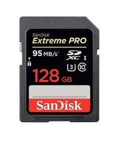 SanDisk & Sony | 128GB Extreme pro SDXC UHS-I Flash Memory SD Card