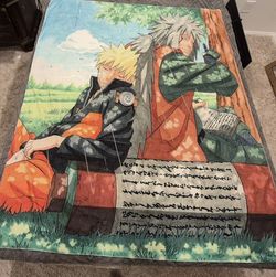Naruto Anime Wall Hanging Tapestry Decor 50" x 60" with Hangers