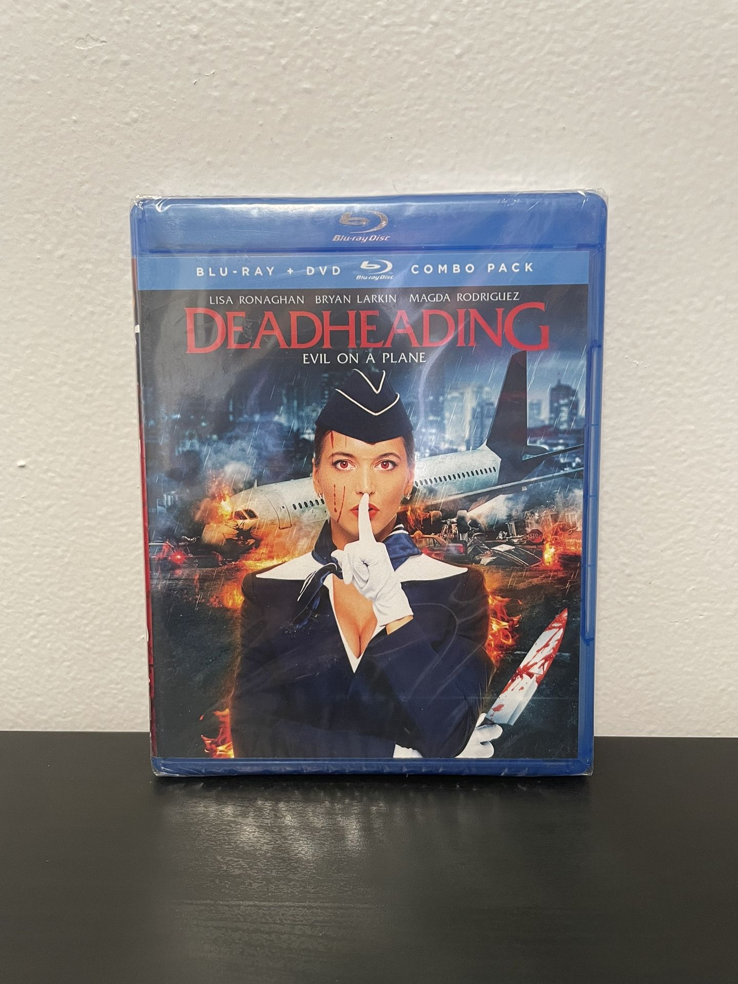 Deadheading Blu-Ray + DVD NEW SEALED Horror Thriller Movie Plane Combo 2020