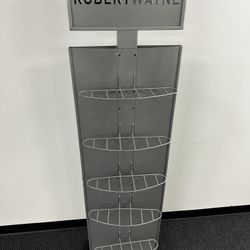 Metal Shoe Rack Display Double Sided
