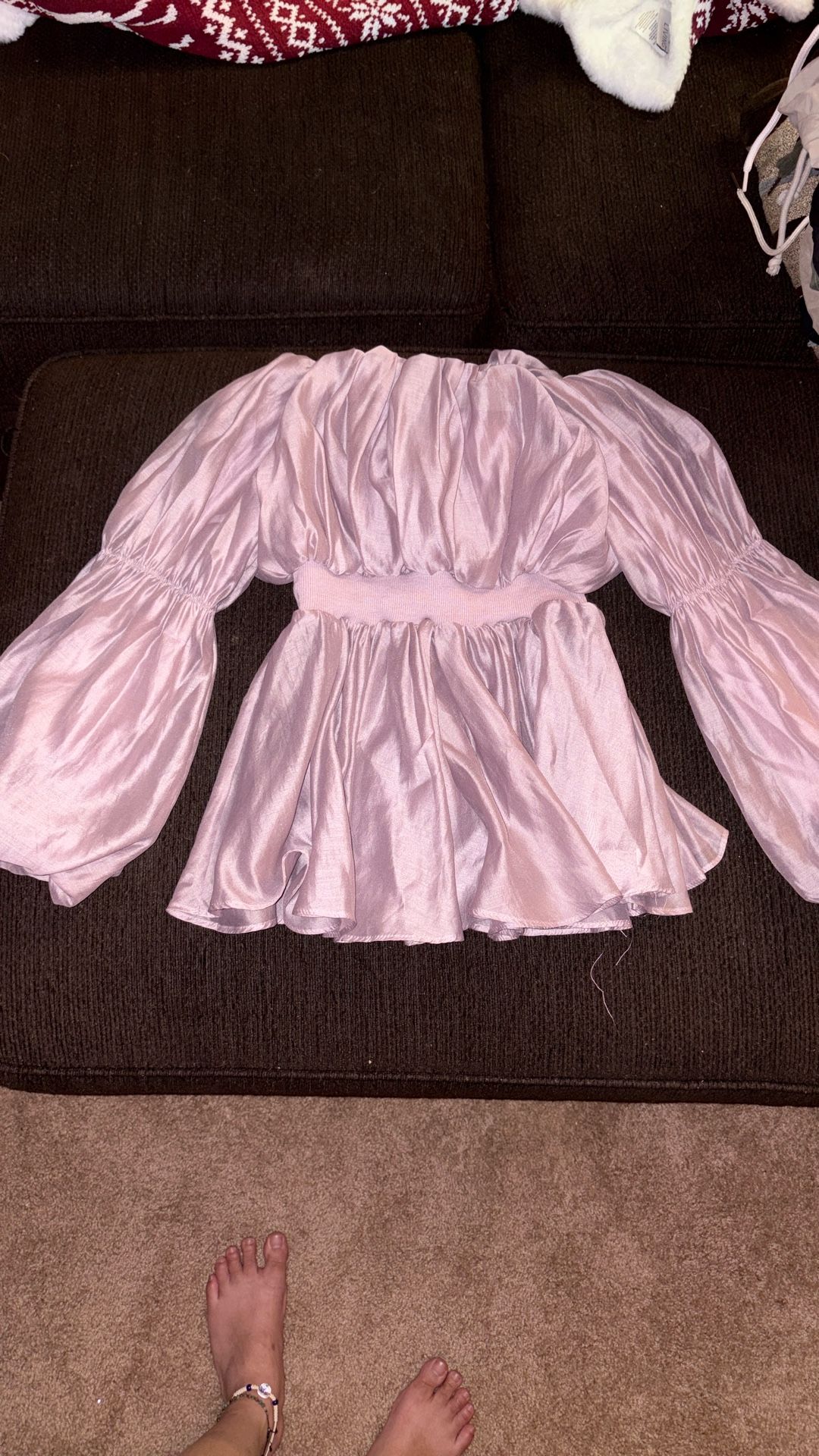 Mini Dress OR Poofy Blouse