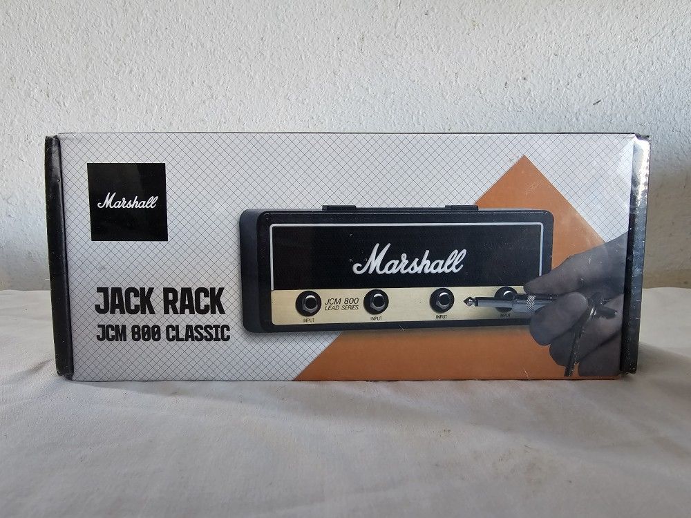 *NEW* Marshall JCM 800 Classic Jack Rack Lead Series Guitar Amp Key Holder