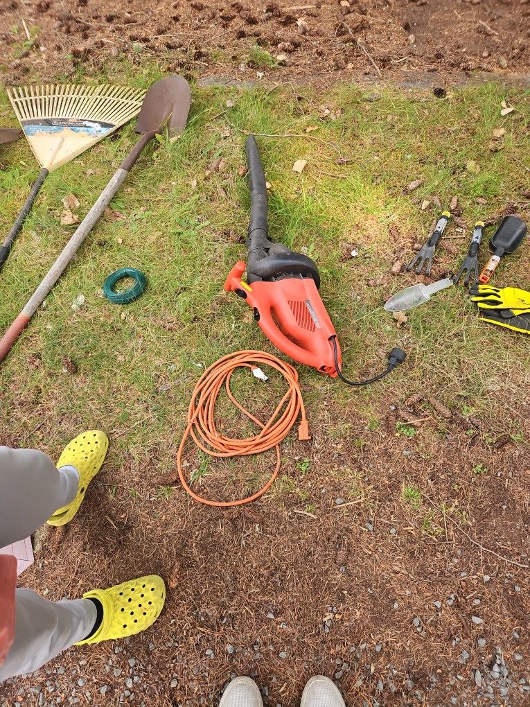 Black And Decker Leaf Blower With Extension Cord
