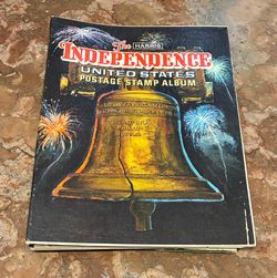 Stamp Album Books Vintage & Modern Postage Stamps USA International Trains