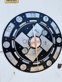 Handmade Custom Clock Cnc Plasma Cut