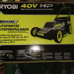Ryobi 40 Volt Lawn Mower 