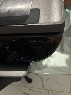 HP Envy 7640 All-In-One Printer Fax Scan Copy Web Photo- Working