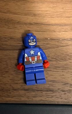 Captain America Lego mini figure