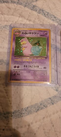 Team Rocket Edition Dark Slowbro And Arbok 