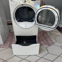 Whirlpool Dryer With Storage Box /drawer