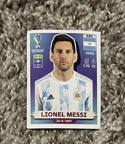 Messi 2022 Panini