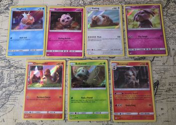 Pokemon - Detective Pikachu Holo Cards