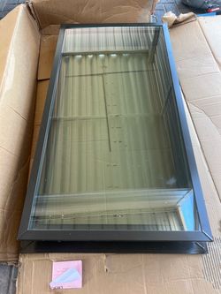 SOLAR Industries, Inc. 22 1/4 in x 46 1/4 in. Fixed Self Flashing Skylight with Dual Pane Tempered HP Low-E Over Clear Tempered Glass