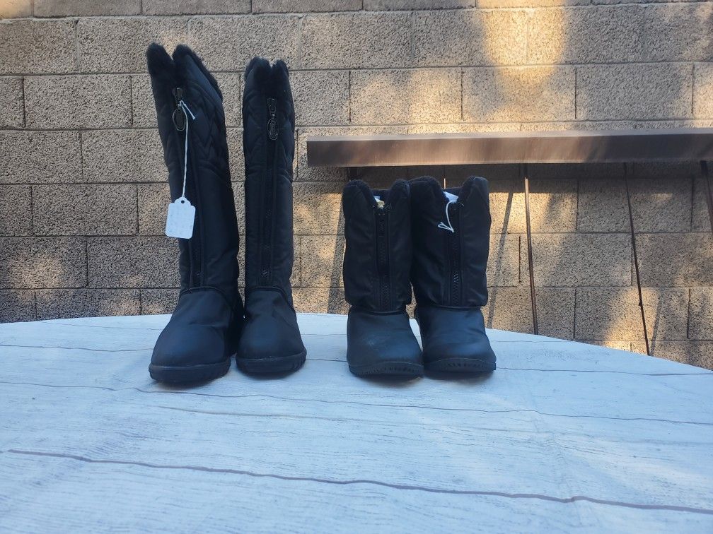 Snow Boots Womens Size 6 (See Description)